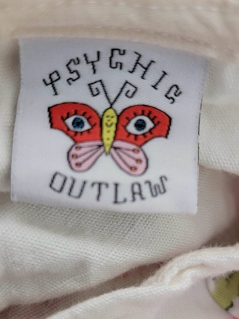Psychic Outlaw Patchwork Floral Pocket Midi Dress One Size - Picture 3 of 4